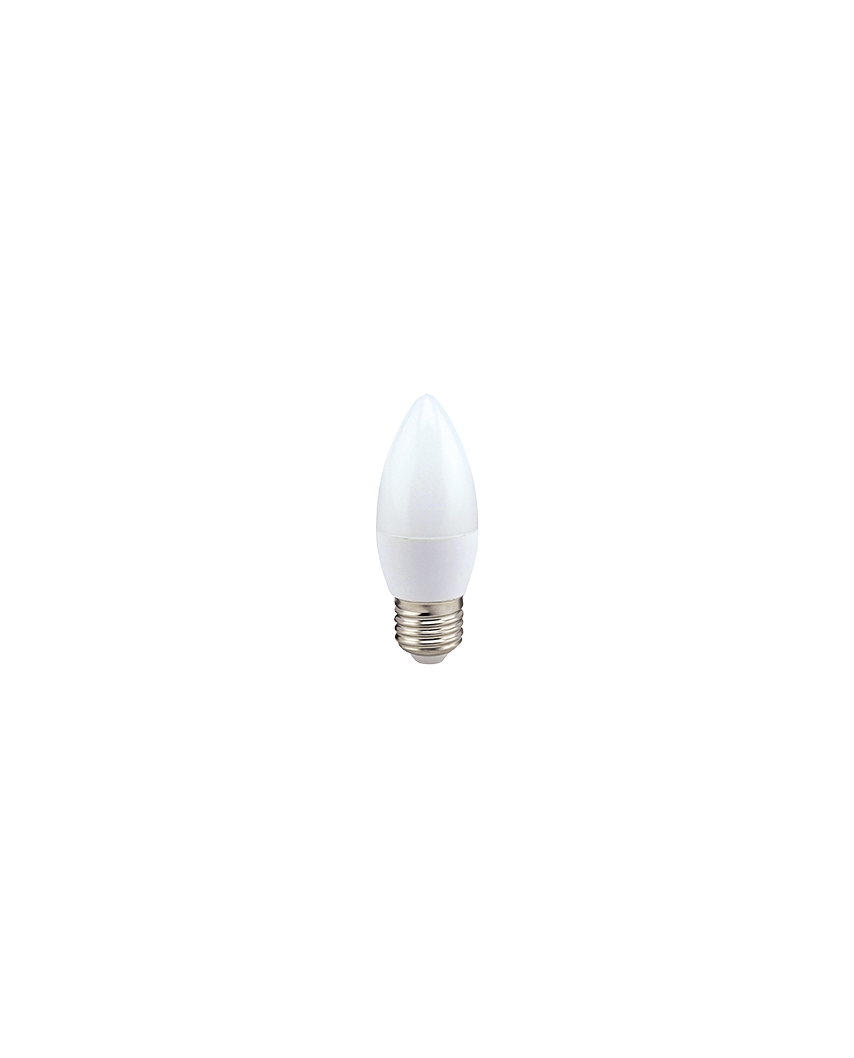 Ecola candle LED 8,0W 220V E27 2700K свеча (композит) 100x37