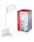 Ultraflash UF-818 C01 белый (Led, светильник настольный, 6Вт, 6000К, аккум., 3 ур.яркости)
