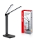 Ultraflash UF-819 C02 черный (Led, светильник настольный, 12Вт, 6000К, 3ур.яркости, 2 плафона, кожа)