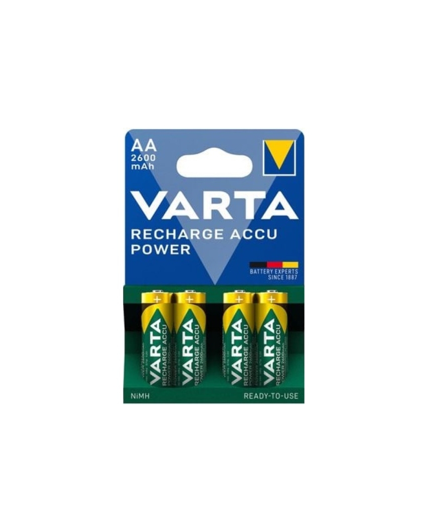 Varta R6 АА BL4 2600 mAh R2U Аккумулятор (40/100)