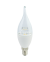 Ecola candle LED Premium 7,0W 220V E14 4000K прозрачная свеча на ветру с линзой (композит) 126x3