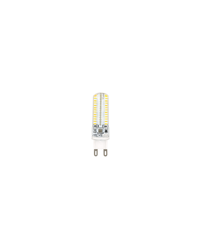 Ecola G9 LED 5,0W Corn Micro 220V 4200K 320° 62x16 (силиконовый корпус) G9RV50ELC