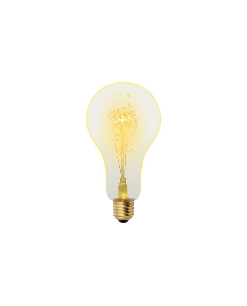 Uniel IL-V-A95-60/GOLDEN/E27 SW01 Лампа накаливания Vintage. Форма «A». Форма нити SW. Картон. 