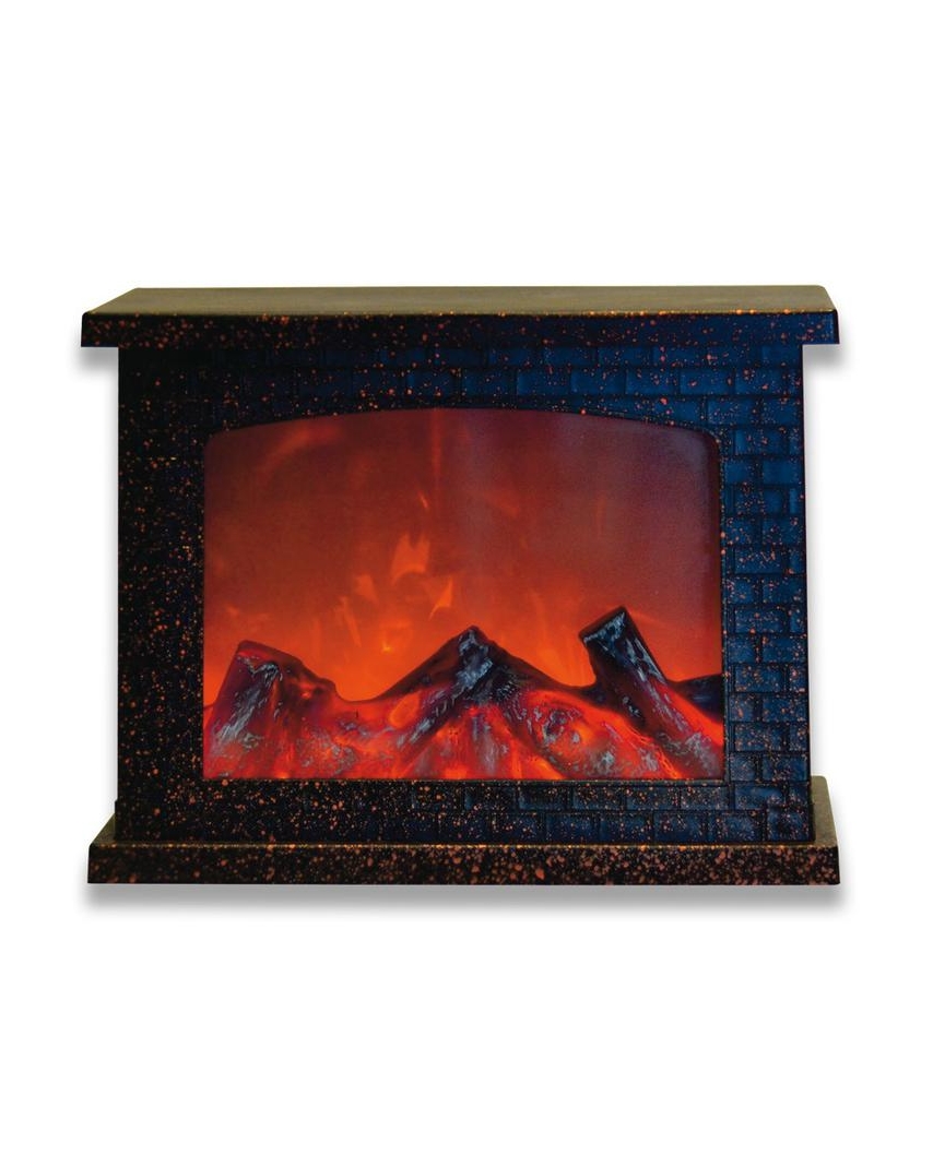 Uniel ULD-L2821-005/DNC/RED BLACK FIREPLACE «Камин» с эффектом пламени 3АА (не в/к) или USB