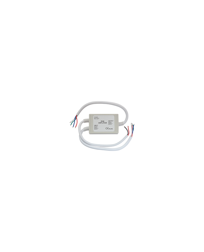 Ecola LED strip RGB IP65 Amplifier 144W 12V 12A (288W 24V) усилитель для RGB ленты AMP12BESB