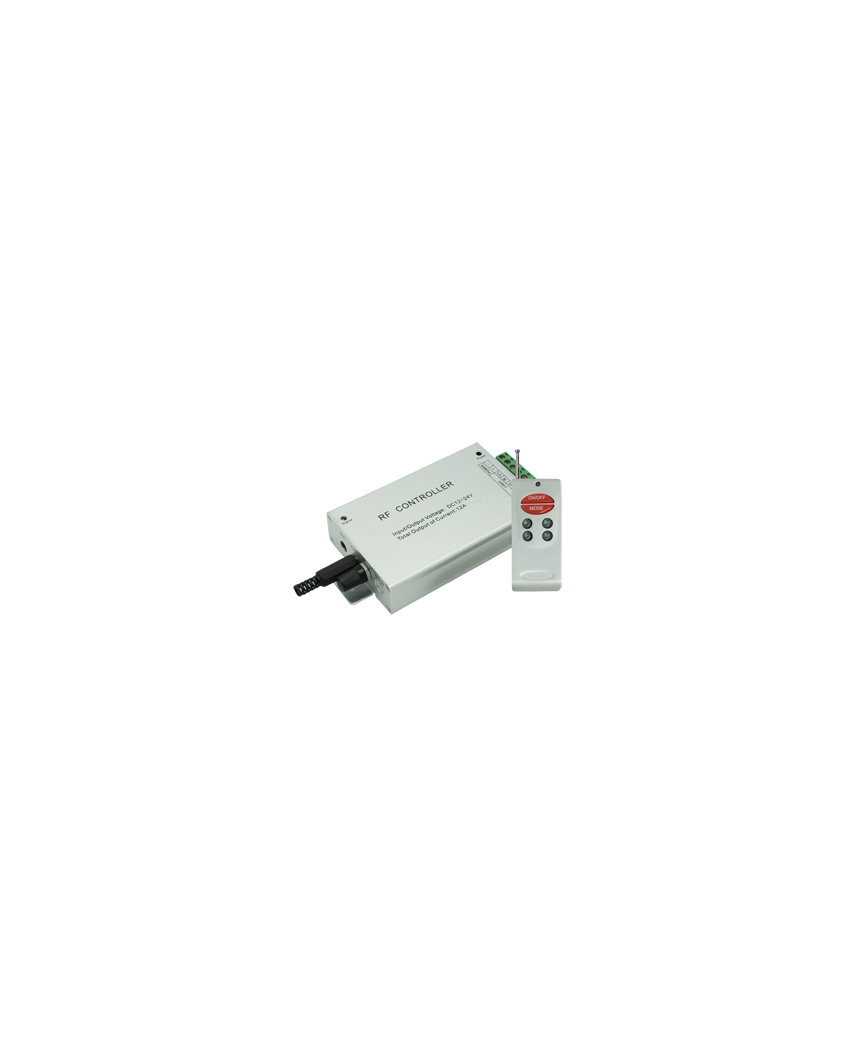 Ecola LED strip RGB RF Аudio controller 12A 144W 12V (288W 24V) с радиопультом управления (цветомуз